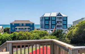 Oceanview Retreat with Private Pool & Tiki Bar - Emerald Isle, North Carolina