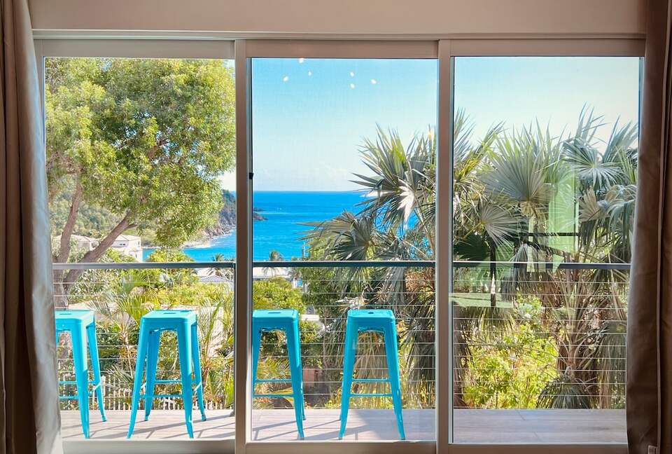 Elevated Island Carriage House with Stunning Sunset Views - Cruz Bay, Virgin Islands, U.S.