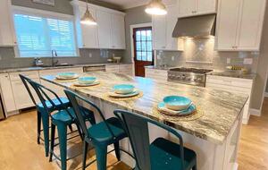 Charming Beach Escape with Lakeview Porch | 1 Block to Jenk Boardwalk - Point Pleasant Beach, New Jersey