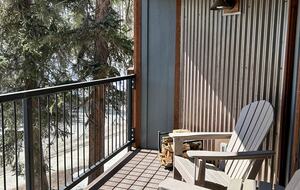 Enjoy the view from your private deck