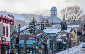 Historic downtown Breckenridge is an easy walk from condo