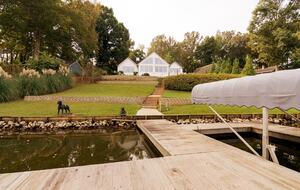 Refined Point-Lot Haven with Private Dock and Pool - Eatonton, Georgia