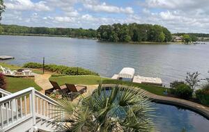 Refined Point-Lot Haven with Private Dock and Pool - Eatonton, Georgia