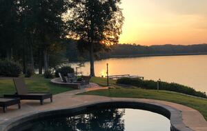 Refined Point-Lot Haven with Private Dock and Pool - Eatonton, Georgia