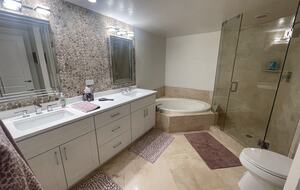 Master bathroom
