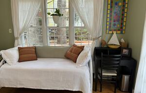 The Combo Room - the twin bed and desk area