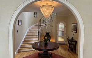 The entry from the front door