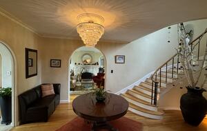 View from the dining room