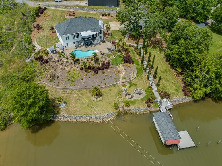 Panoramic Lake Wylie Escape with Private Pool & Dock - Rock Hill, South Carolina