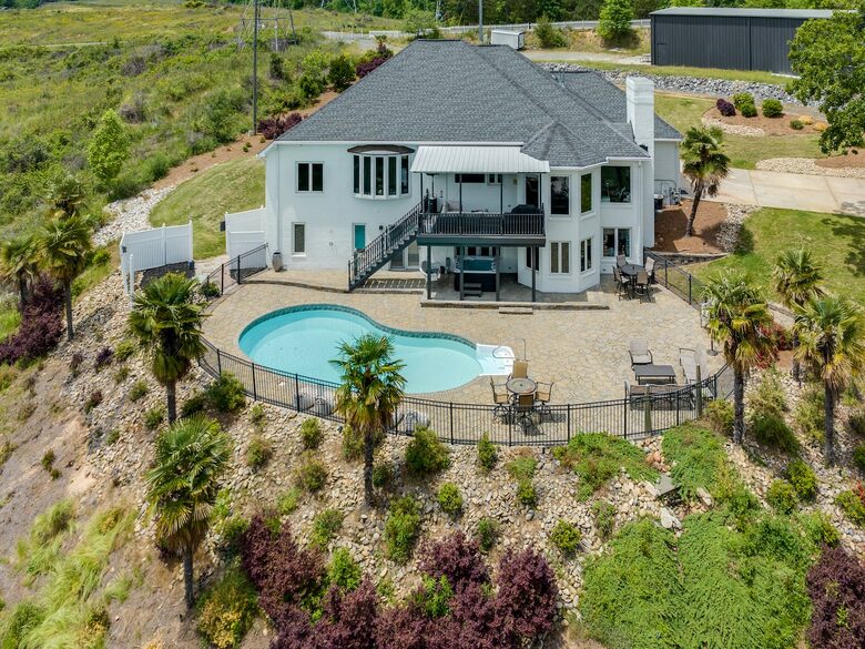 Panoramic Lake Wylie Escape with Private Pool & Dock - Rock Hill, South Carolina