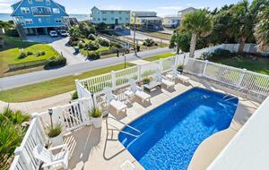 Coastal Elegance with Ocean Views & Private Pool Retreat - Emerald Isle, North Carolina