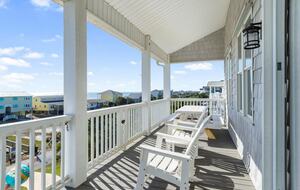 Coastal Elegance with Ocean Views & Private Pool Retreat - Emerald Isle, North Carolina