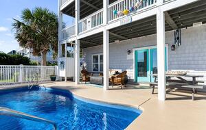 Coastal Elegance with Ocean Views & Private Pool Retreat - Emerald Isle, North Carolina