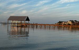 Peaceful Bay in the evening
