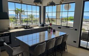 A Serene Stone Villa with Adriatic Sea Views - Poljane, Croatia