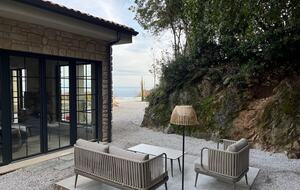 A Serene Stone Villa with Adriatic Sea Views - Poljane, Croatia