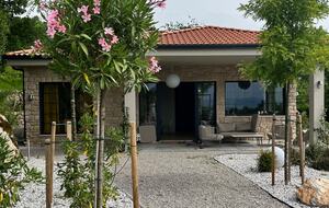 A Serene Stone Villa with Adriatic Sea Views - Poljane, Croatia
