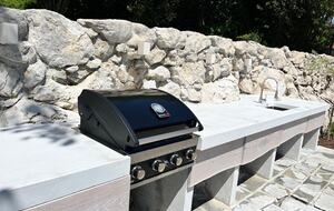 A Serene Stone Villa with Adriatic Sea Views - Poljane, Croatia