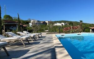 A Serene Stone Villa with Adriatic Sea Views - Poljane, Croatia