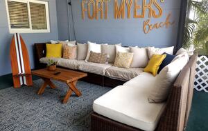 Seaside Comfort Steps from Fort Myers Beach - Fort Myers Beach, Florida