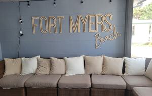 Seaside Comfort Steps from Fort Myers Beach - Fort Myers Beach, Florida