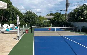 Charming Delray Beach Retreat with Pool and Pickleball Court - Delray Beach, Florida