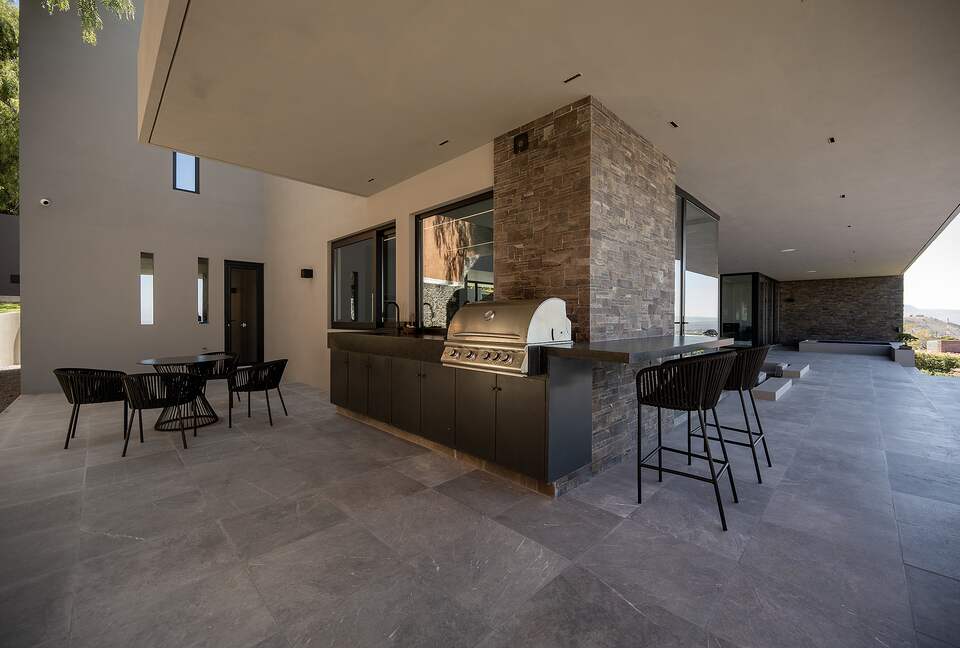 Outdoor Barbecue area