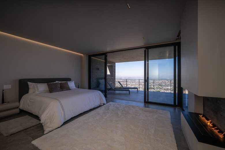 Upstairs Master Bedroom open to Terrace