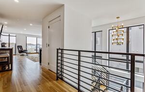 Third floor stairs, elevator and common area