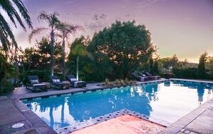 Canyon View Estate with Private Tennis Court & Luxe Casita - Encinitas, California