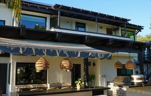 Canyon View Estate with Private Tennis Court & Luxe Casita - Encinitas, California