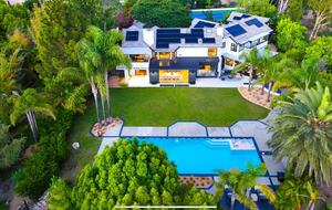 Canyon View Estate with Private Tennis Court & Luxe Casita - Encinitas, California