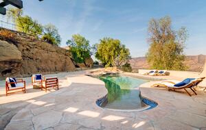 Hilltop Escape with Iconic Views and Timeless Style - Santa Susana, California