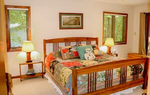 Master Bedroom with sunroom attached