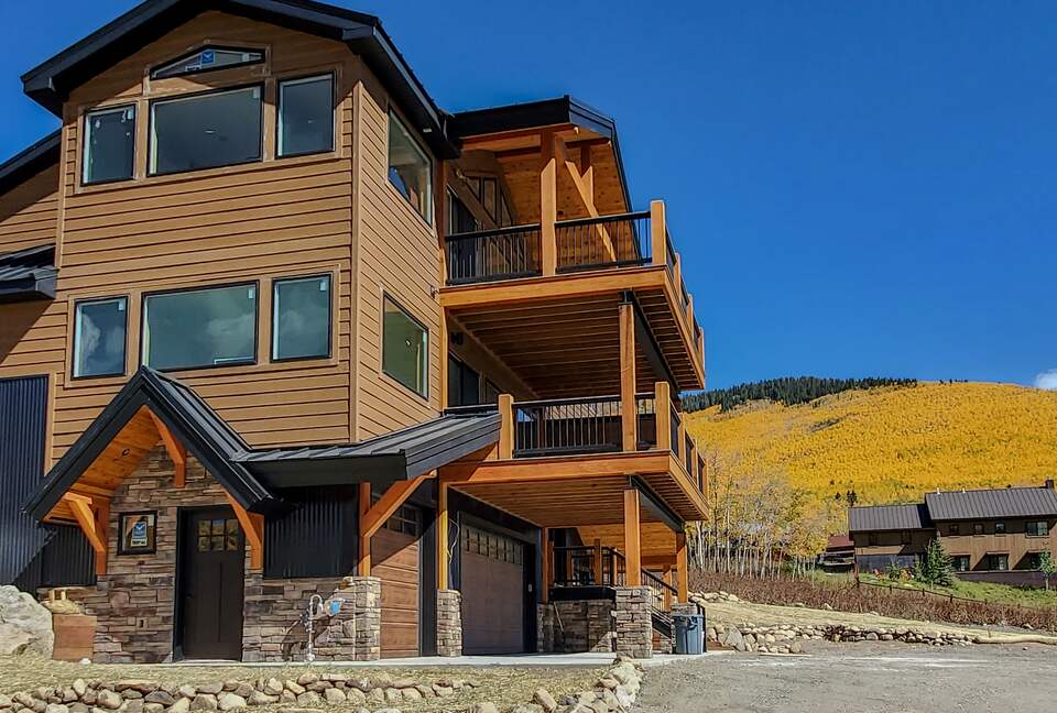 Exterior in fall