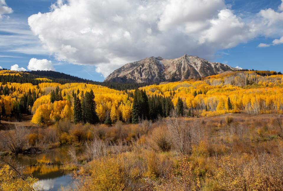 Spectacular Kebler pass drive during fall