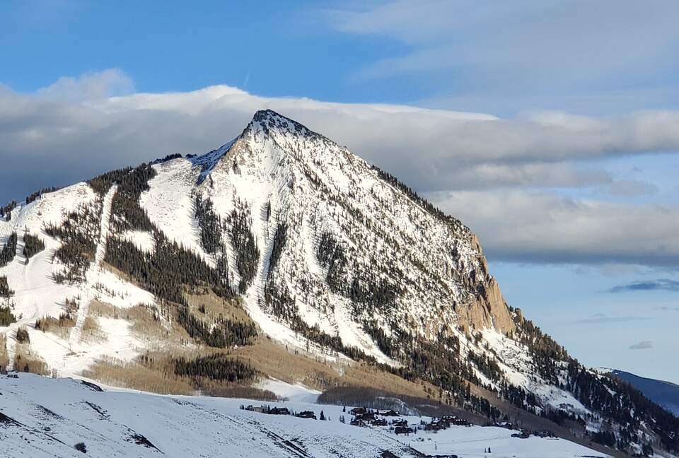 View of Mt CB from the house
