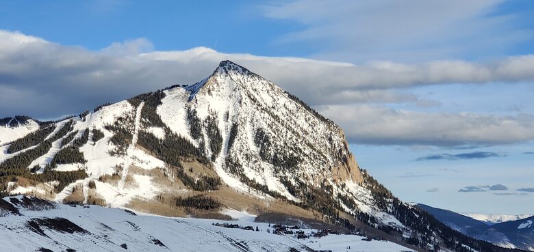 View of Mt CB from the house