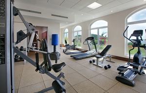 Exercise area pool level