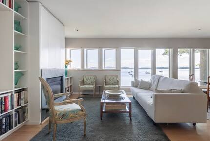 Architectural Lakefront Haven with Panoramic Views - South Burlington, Vermont