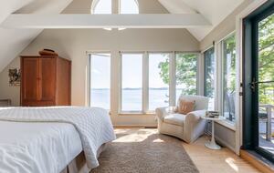 Architectural Lakefront Haven with Panoramic Views - South Burlington, Vermont