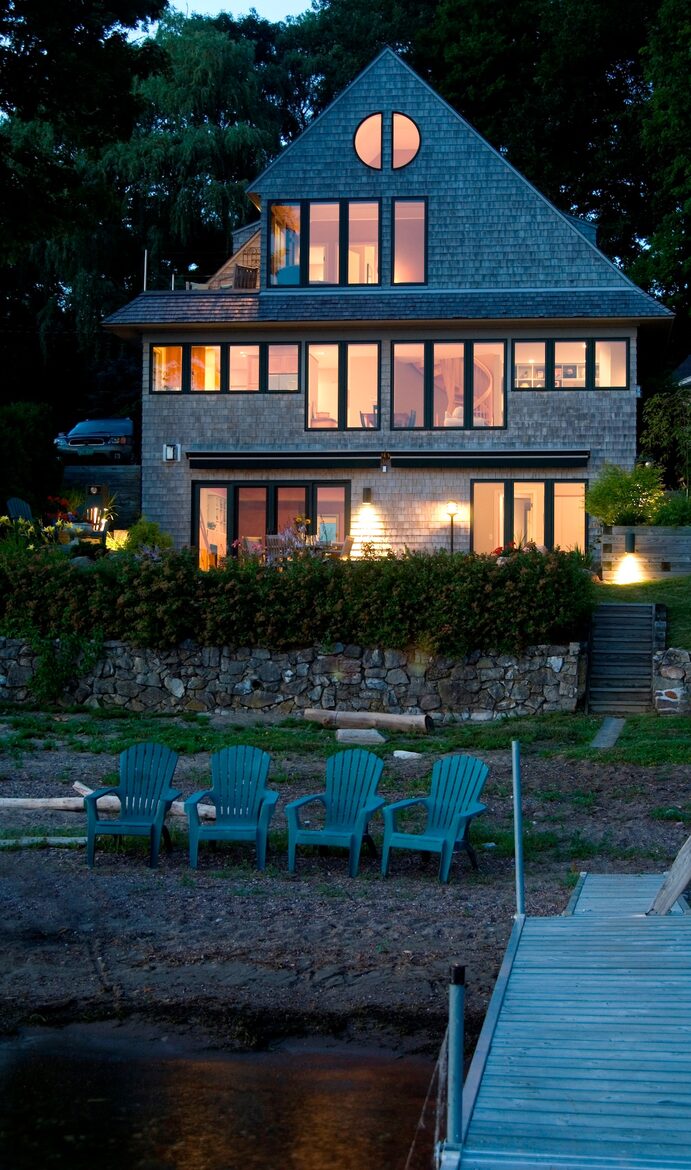 Architectural Lakefront Haven with Panoramic Views - South Burlington, Vermont