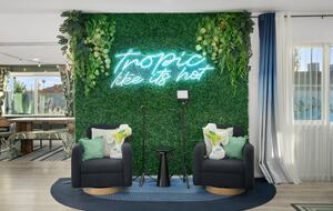 Colorful Oasis with Poolside Cabanas & Modern Flair - Phoenix, Arizona