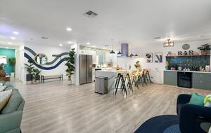 Colorful Oasis with Poolside Cabanas & Modern Flair - Phoenix, Arizona