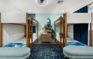 Colorful Oasis with Poolside Cabanas & Modern Flair - Phoenix, Arizona