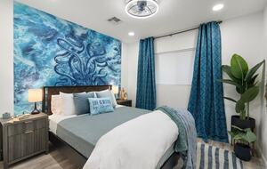 Colorful Oasis with Poolside Cabanas & Modern Flair - Phoenix, Arizona