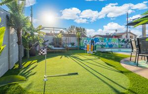 Colorful Oasis with Poolside Cabanas & Modern Flair - Phoenix, Arizona