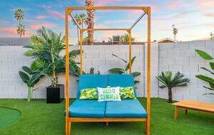 Colorful Oasis with Poolside Cabanas & Modern Flair - Phoenix, Arizona