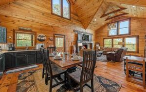 Scenic Ridge-Top Retreat with Designer Interiors & Endless Entertainment - Blue Ridge, Georgia