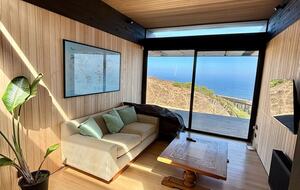 Harmonious Triangle House with Ocean Views in Matanzas - Navidad, Chile